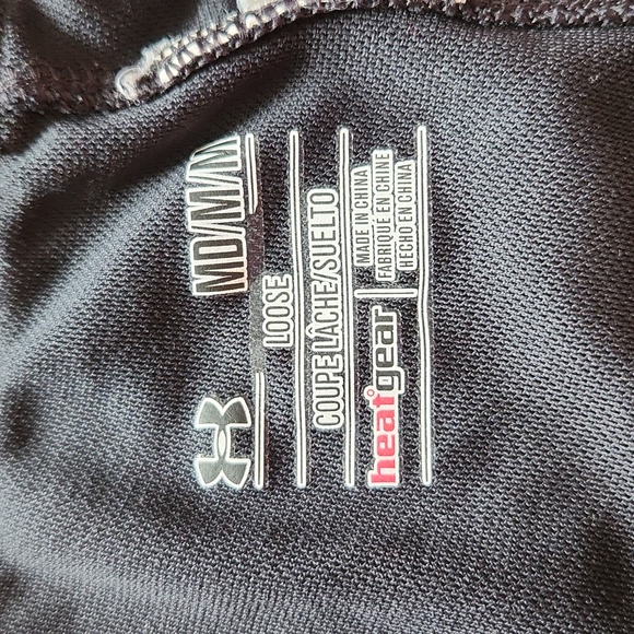 Black and Teal Under Armour Shorts - Picture 4 of 5